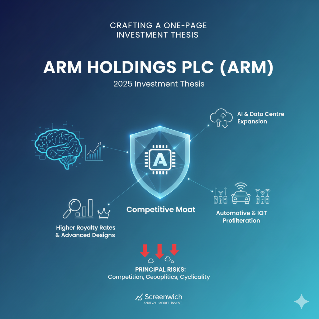 One-Page Investment Thesis: Arm Holdings plc (ARM) 2025